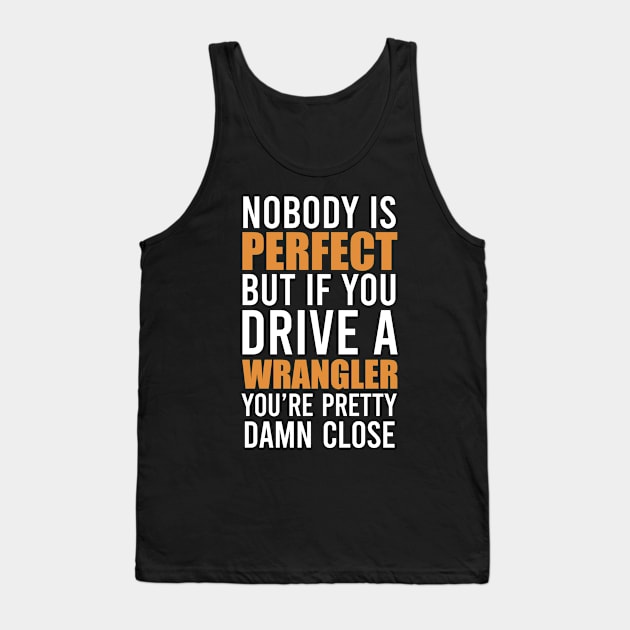 Jeep Wrangler Owners Tank Top by VrumVrum